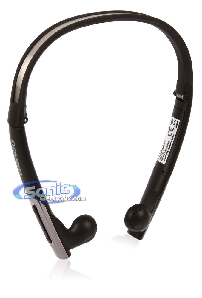 Novero Tour Wireless Bluetooth Headset Headphones (Black) Image 1