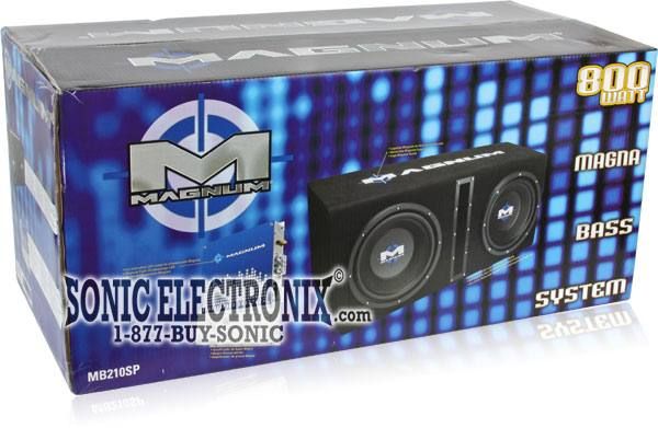 MTX Audio Magnum Subwoofer Bass Package - Open Box, Acceptable but Missing part Image 6