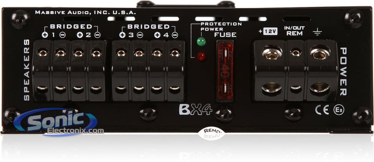 Massive Audio BX4 (OPEN BOX COMPLETE) Image 4