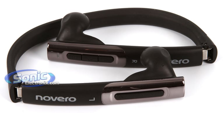 Novero Tour Wireless Bluetooth Headset Headphones (Black) Image 4