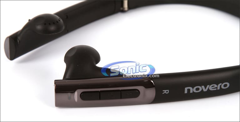 Novero Tour Wireless Bluetooth Headset Headphones (Black) Image 7