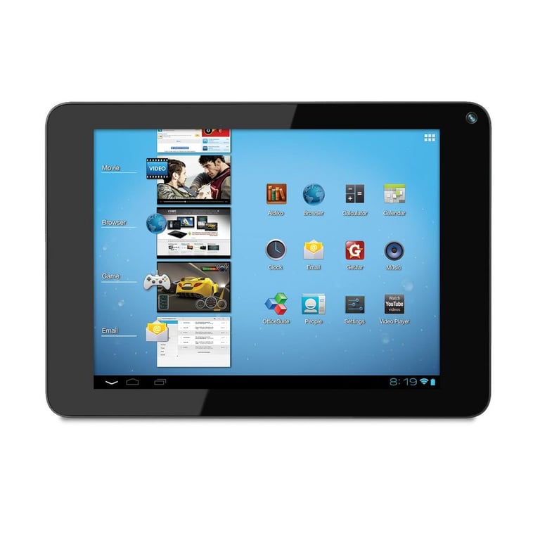Coby MID8048-4 8" 4GB Capacitive Multi-Touchscreen Android Internet Tablet Image 1