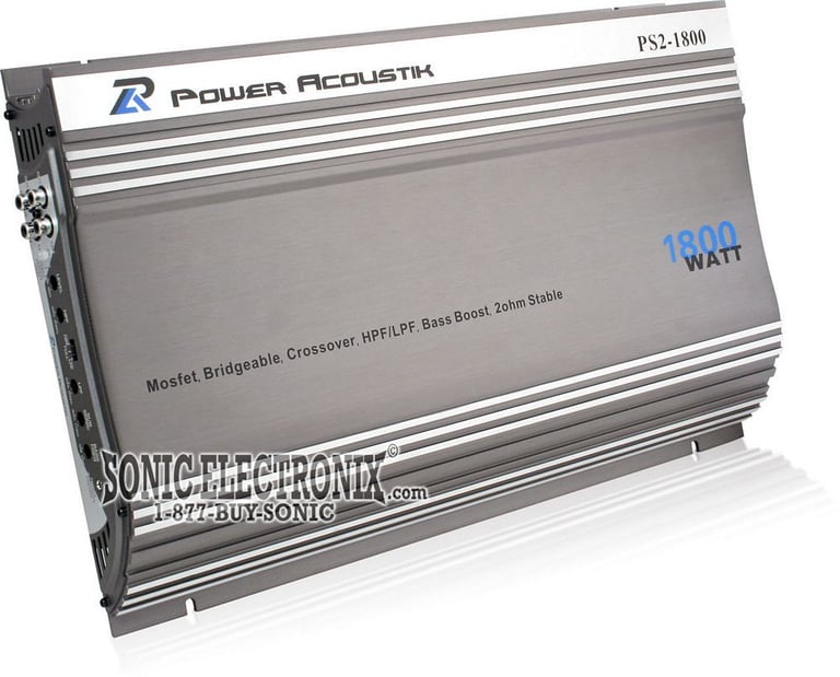 Power Acoustik PS2-1800 Image 1
