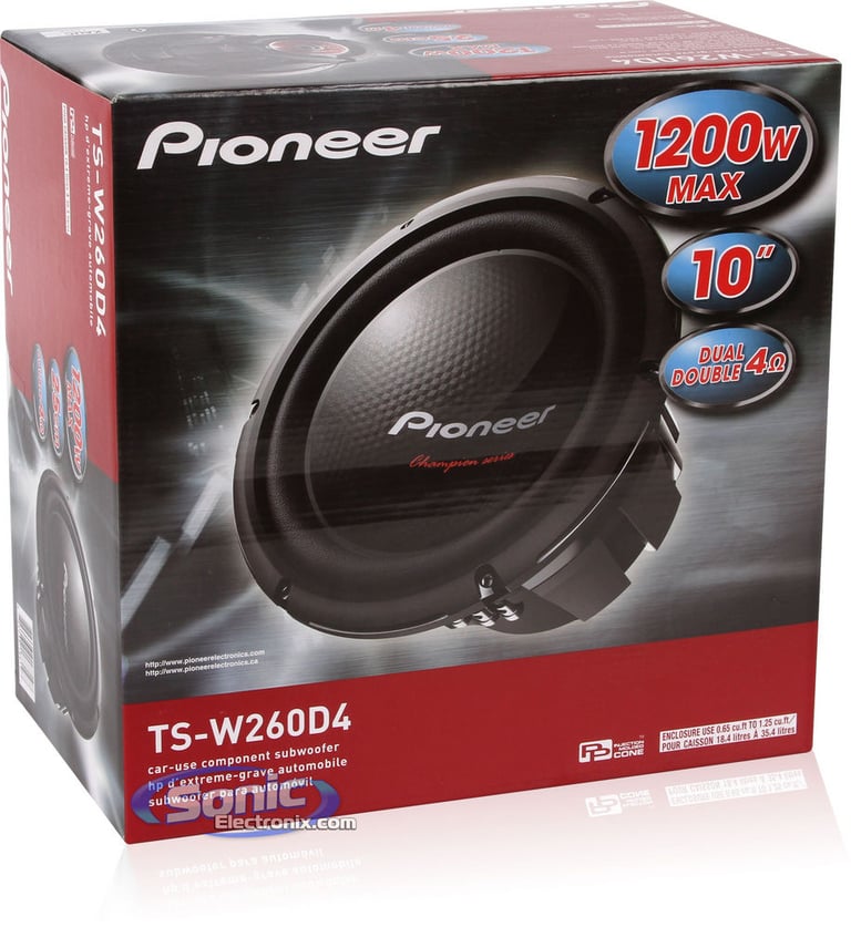 Pioneer TS-W260D4 Image 6