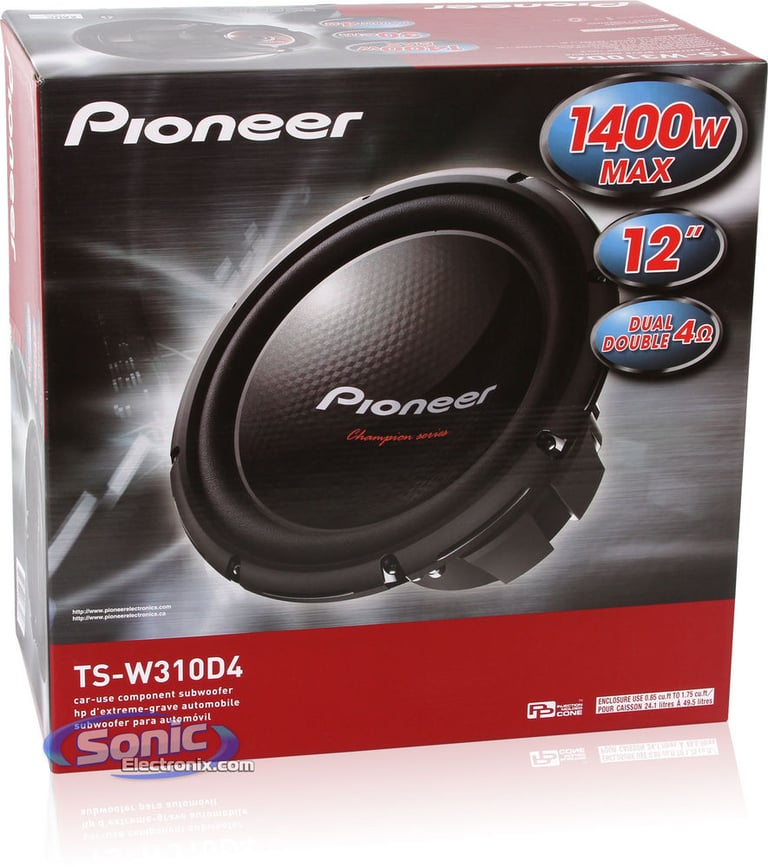 Pioneer TS-W310D4 Image 6
