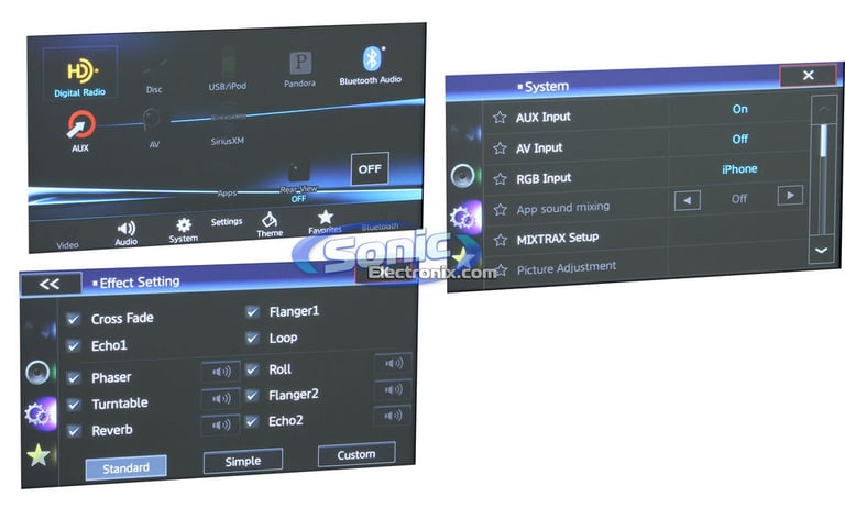 Pioneer AVH-X3500BHS Image 4
