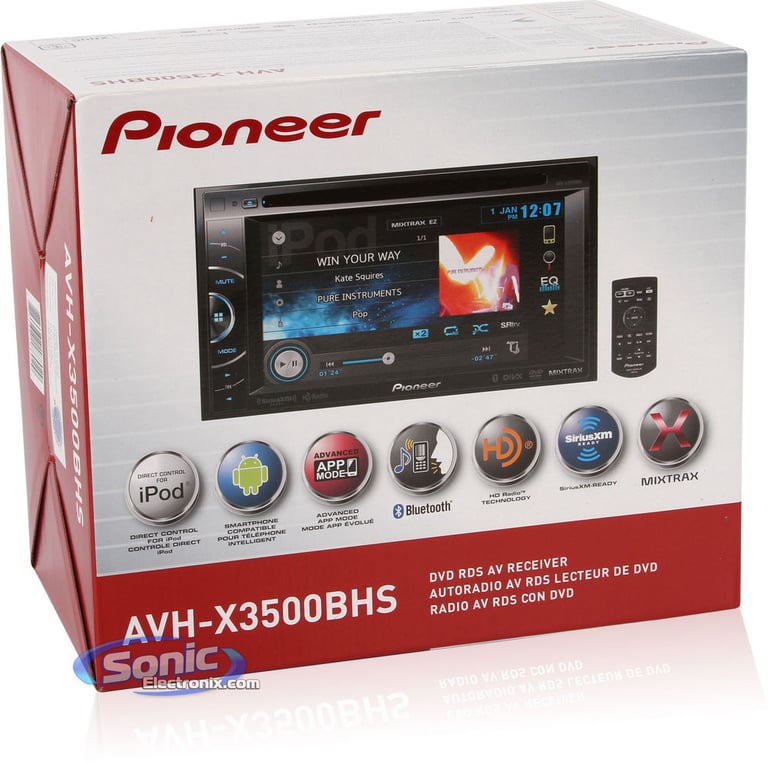 Pioneer AVH-X3500BHS Image 10