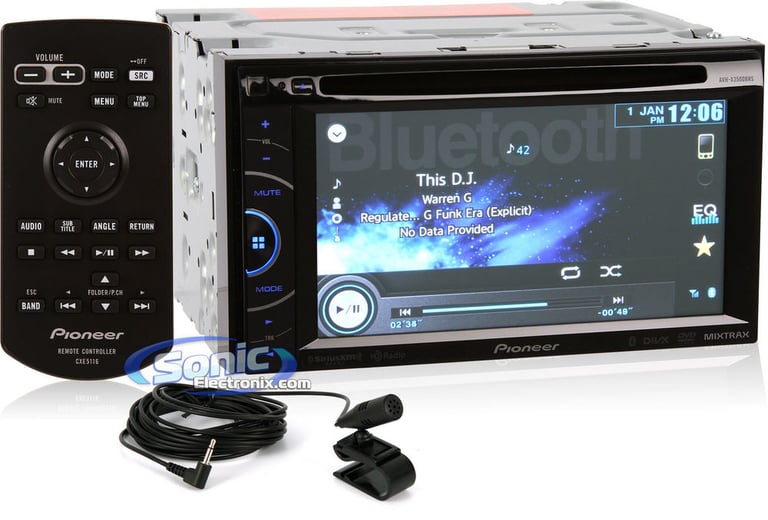 Pioneer AVH-X3500BHS Image 1
