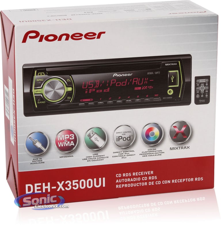 Pioneer DEH-X3500UI Image 9