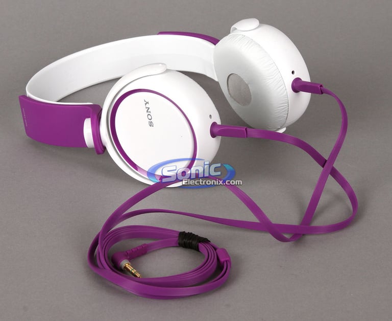 Sony MDR-XB400 - Violet Purple/White Image 3