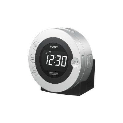 Sony ICF-CD3IPSIL (ICFCD3IP-SIL) iPod Dock Clock Image 3