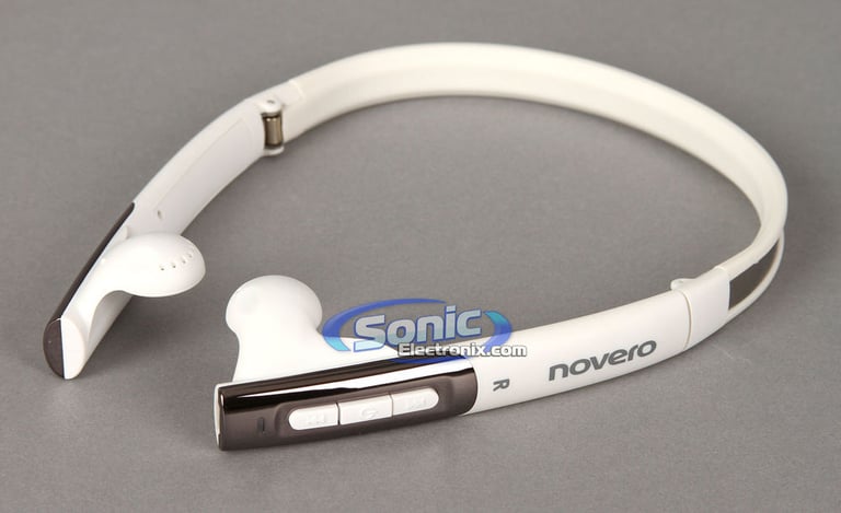 Novero Tour Wireless Bluetooth Headset Headphones (White) Image 3