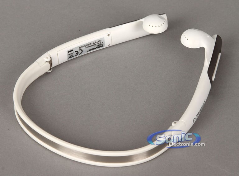Novero Tour Wireless Bluetooth Headset Headphones (White) Image 4