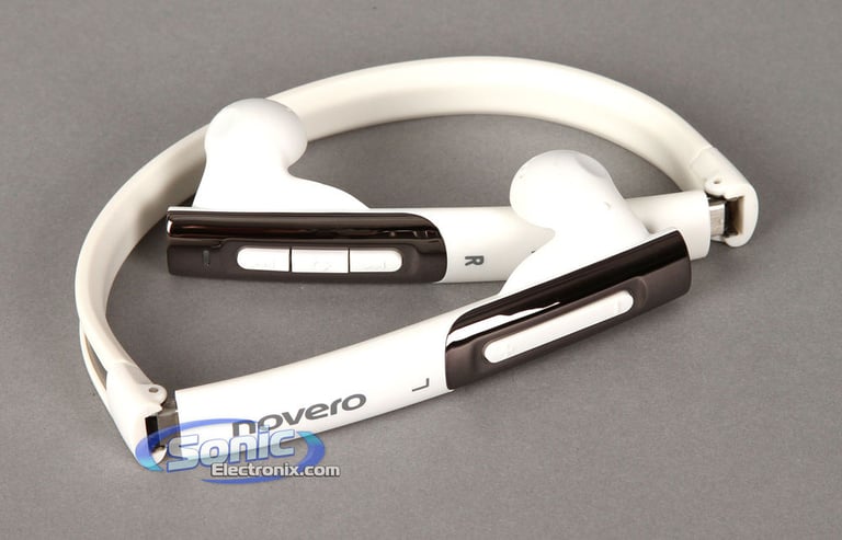 Novero Tour Wireless Bluetooth Headset Headphones (White) Image 5