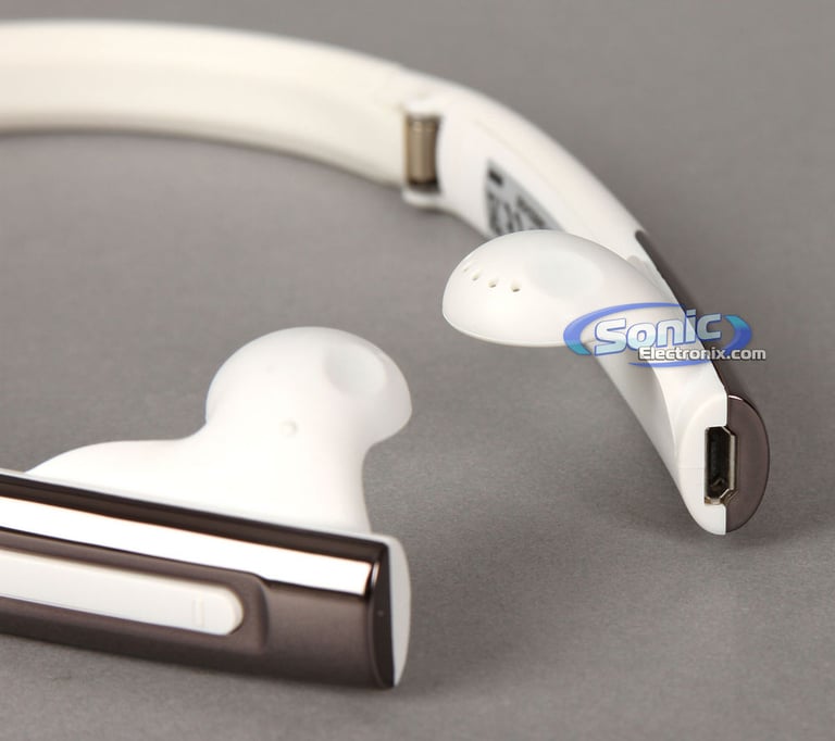 Novero Tour Wireless Bluetooth Headset Headphones (White) Image 6