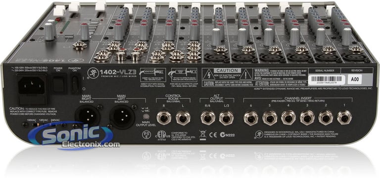 Mackie 1402-VLZ3 Image 7