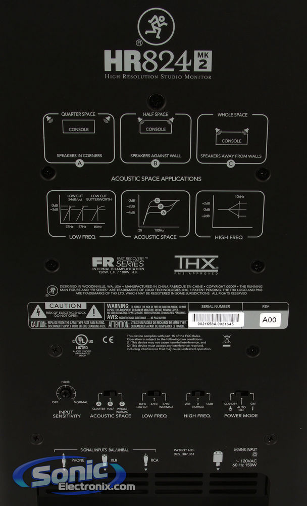 Mackie HR824mk2 Image 4