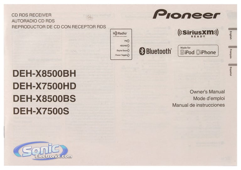 Pioneer DEH-X7500HD Image 9