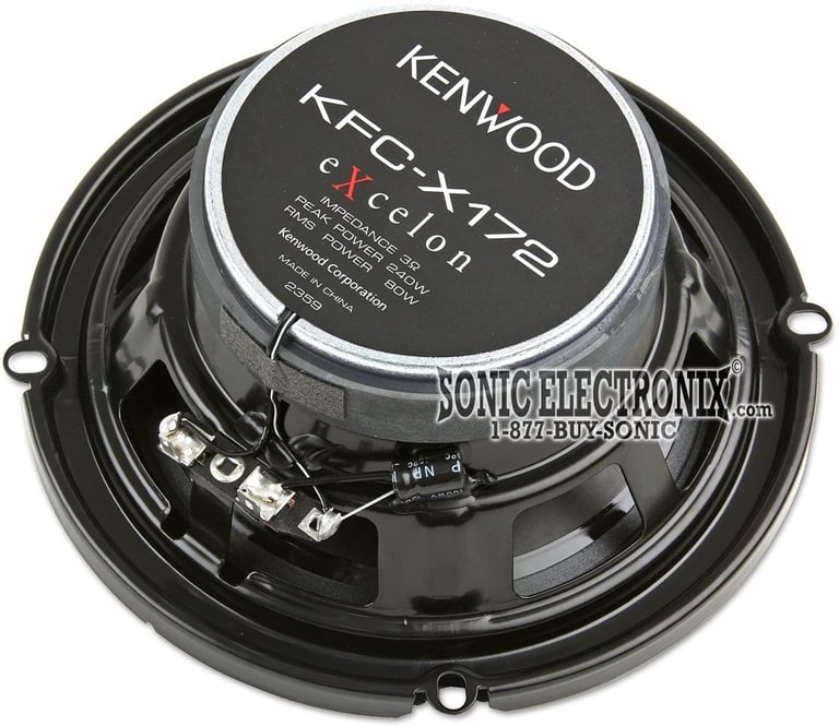 Kenwood eXcelon KFC-X172 Image 5
