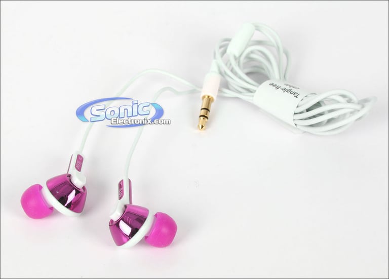 iLuv iEP322PNK City Lights In-Ear Headphones/Earphones (Pink) Image 2