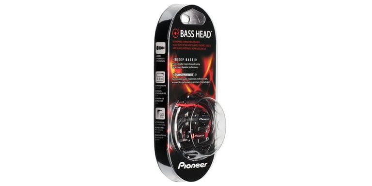 Pioneer SE-CL721-K (SECL721K) Red/Black In-Ear Headphones Image 3