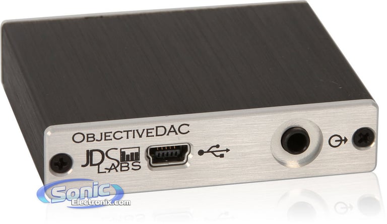 JDS Labs Standalone ODAC Objective DAC Digital to Analog Converter (Silver) Open Box Image 1