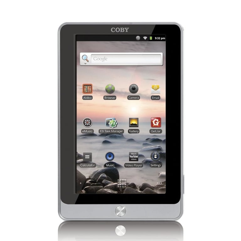 Coby Kyros MID7016-4SVR 7" Android Touchscreen Tablet - Silver Image 1