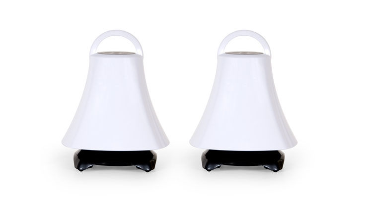 Grace Digital Audio GDI-AQSHR21 Wireless Indoor/Outdoor Speakers (White) Image 1