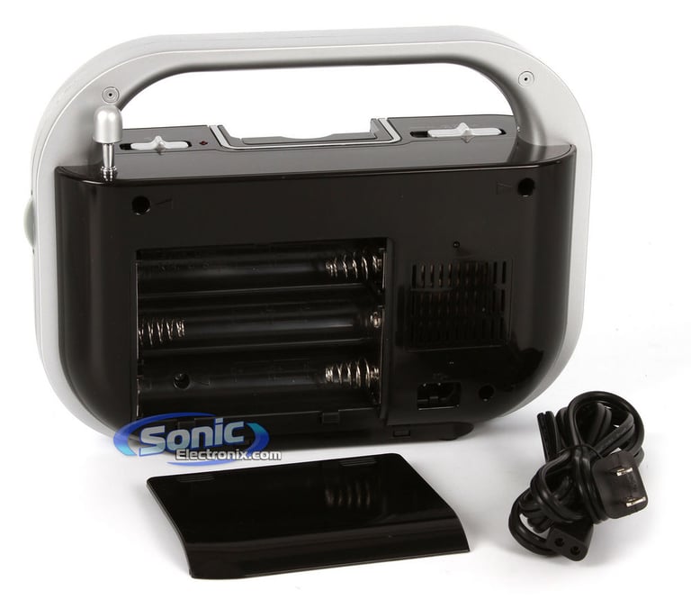 GPX BI108 (BI108B) Portable AM/FM Radio Image 3