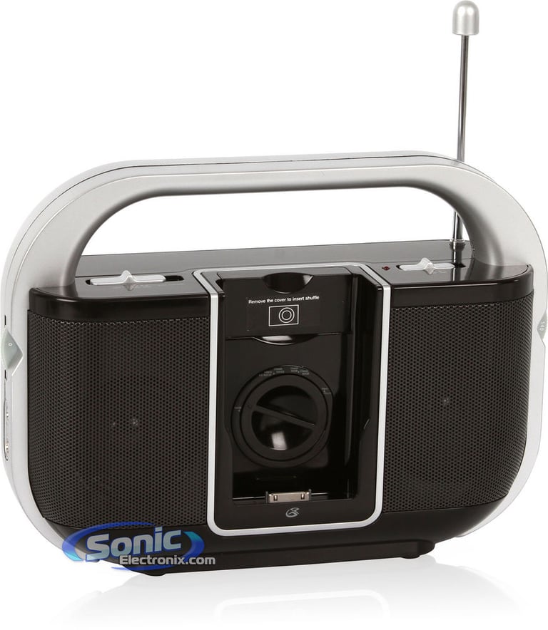 GPX BI108 (BI108B) Portable AM/FM Radio Image 1