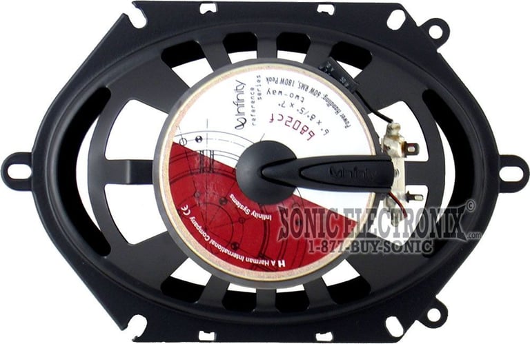 Infinity 6802cf 6" x 8" / 5" x 7" 2-Way Speakers Image 3