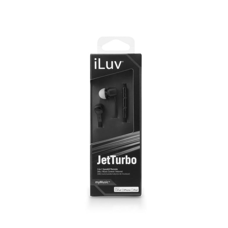 iLuv iEP385BLK JetTurbo - Black Image 4