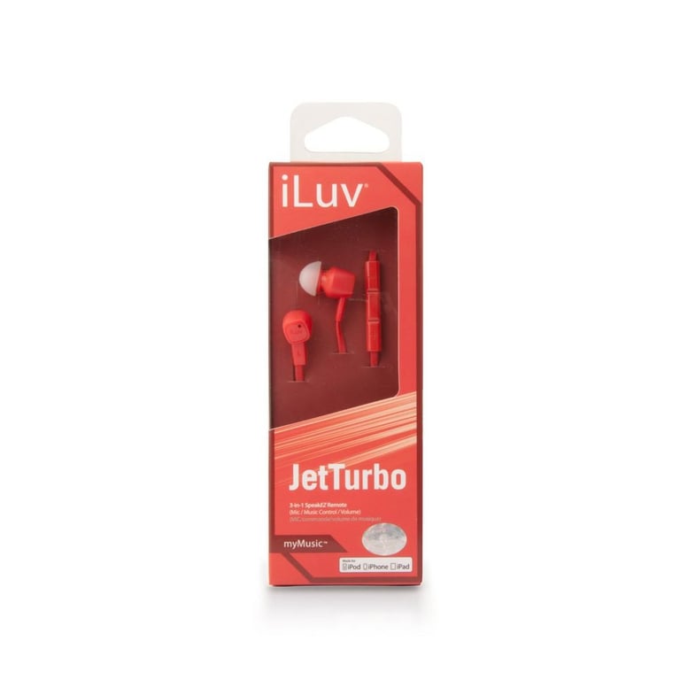 iLuv iEP385RED JetTurbo - Red Image 4