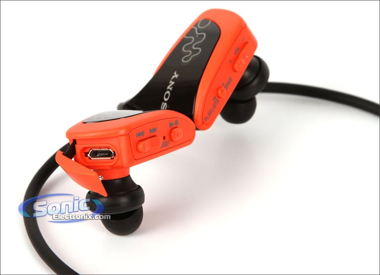 Sony NWZW262MEB (NWZ-W262MEB) Wearable Sports Clip Walkman MP3 Player - Orange Image 4