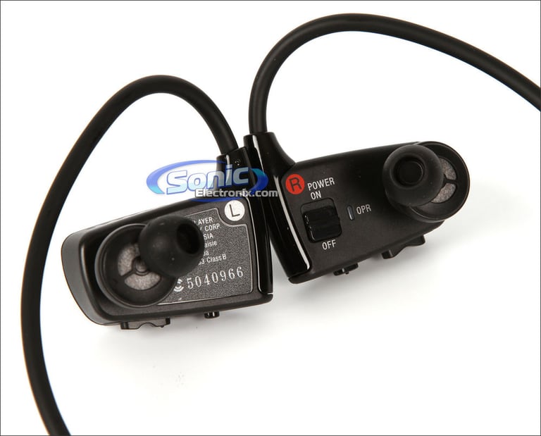 Sony NWZW263BLK (NWZ-W263BLK) 4GB Wearable Walkman MP3 Player - Black Image 2