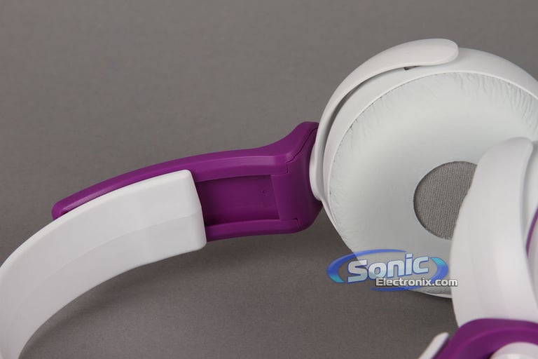 Sony MDR-XB400 - Violet Purple/White Image 8