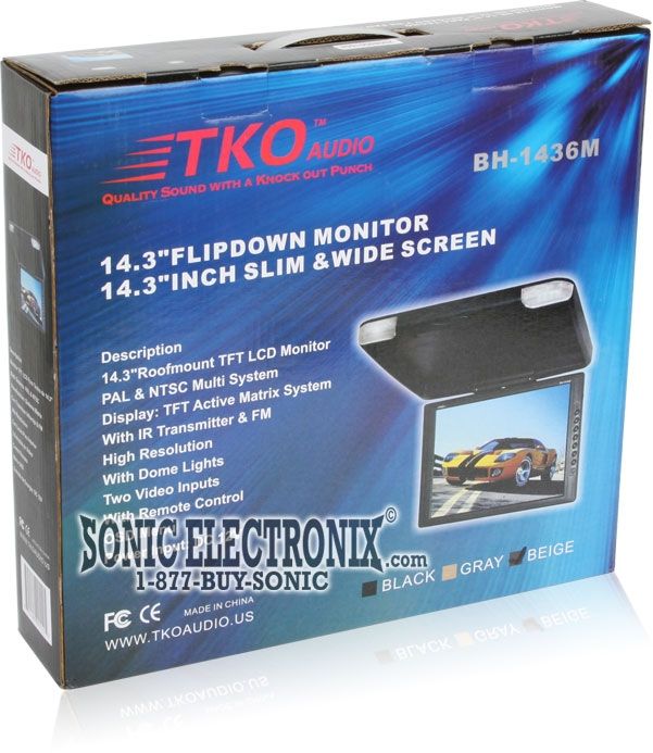 TKO Audio BH-1436M (Beige) Image 4