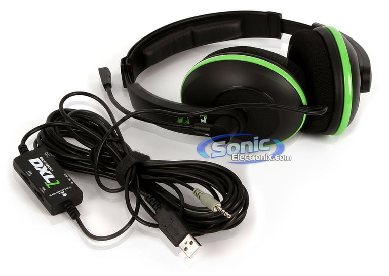 Turtle Beach Ear Force DXL1 (TBS-2122-01) Gaming Headset Stereo Headphones Open Box Image 3