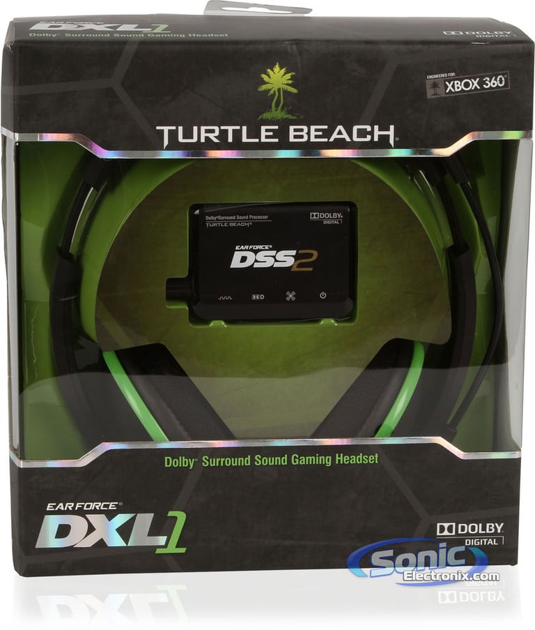 Turtle Beach Ear Force DXL1 (TBS-2122-01) Gaming Headset Stereo Headphones Open Box Image 13