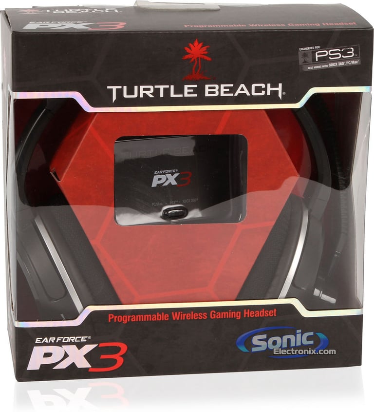 Turtle Beach Ear Force PX3 Wireless Gaming Headset Open Box Image 13