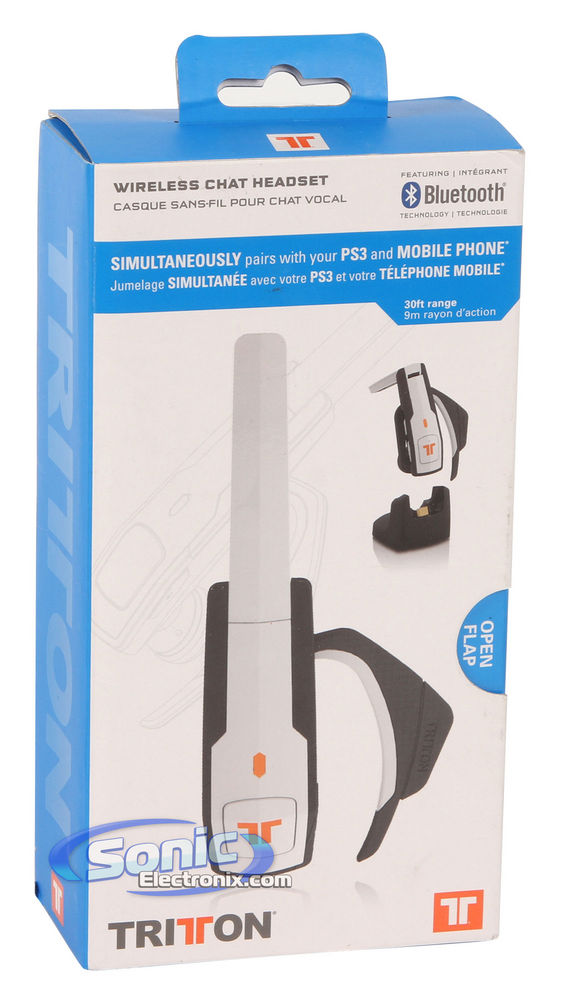 Tritton SwitchBlade Wireless Bluetooth PS3 Gaming Headset Open Box Image 9