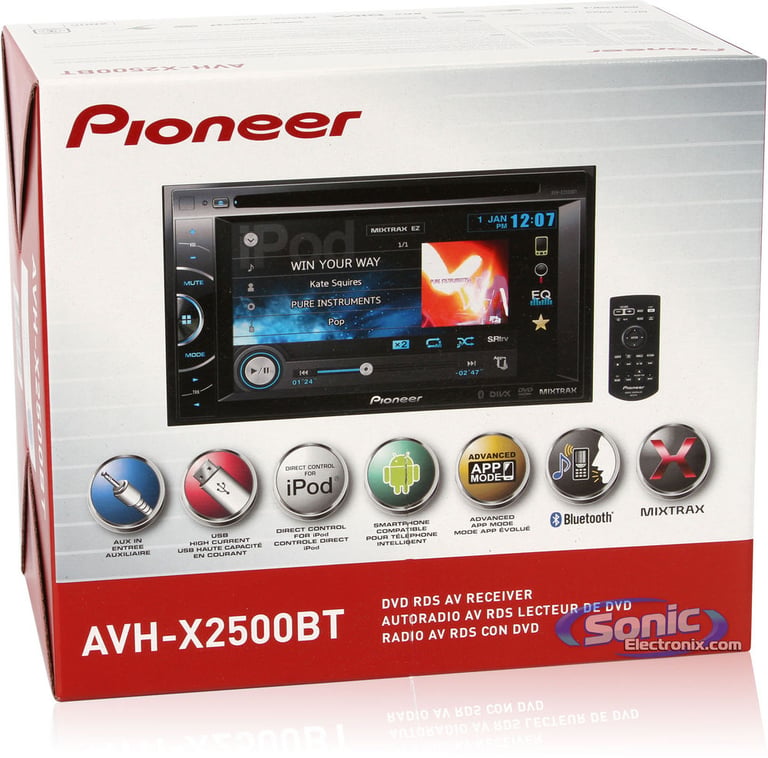 Pioneer AVH-X2500BT R/B Image 10
