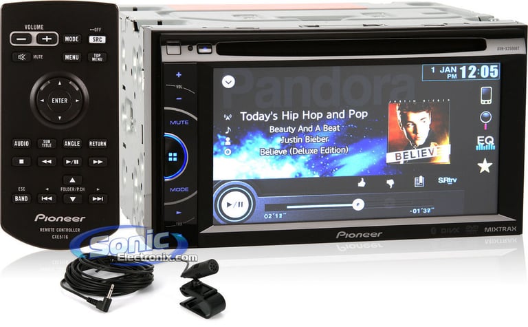 Pioneer AVH-X2500BT Image 1