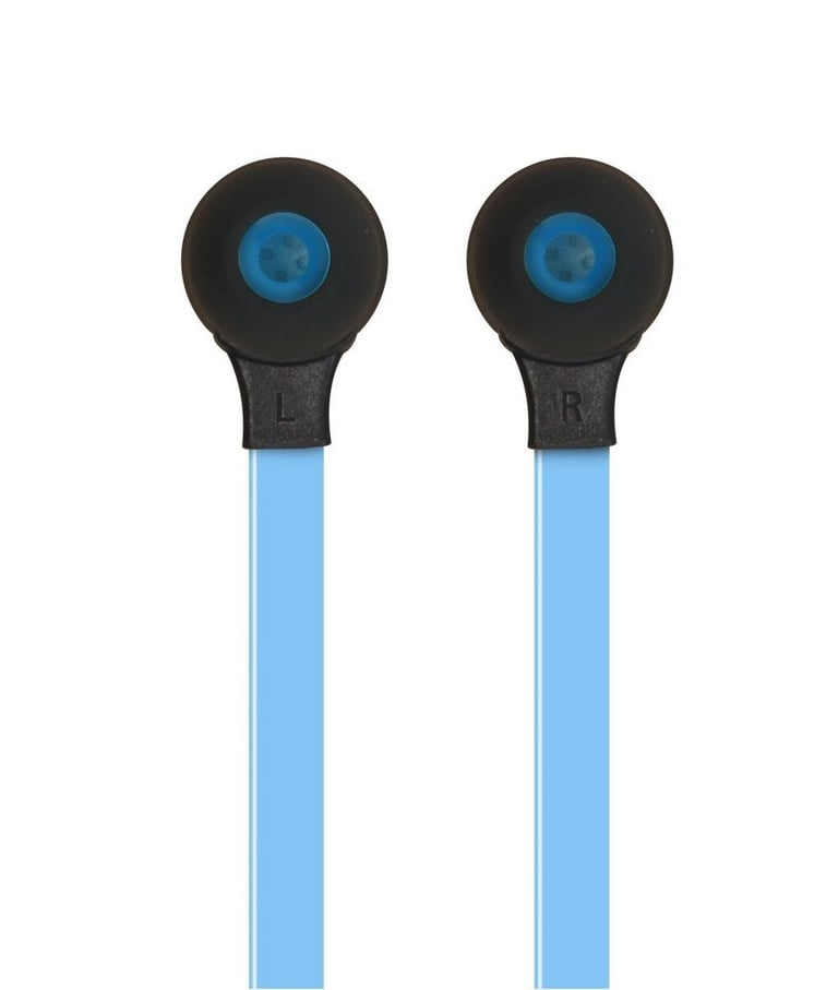iLuv iEP334BBLN Neon Sound In-Ear Headphones/Earphones (Blue/Black) Image 2