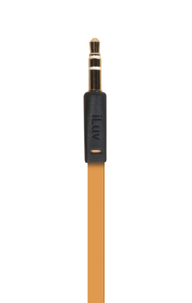iLuv iEP334ORGN Neon Sound In-Ear Headphones/Earphones (Orange/Black) Image 3