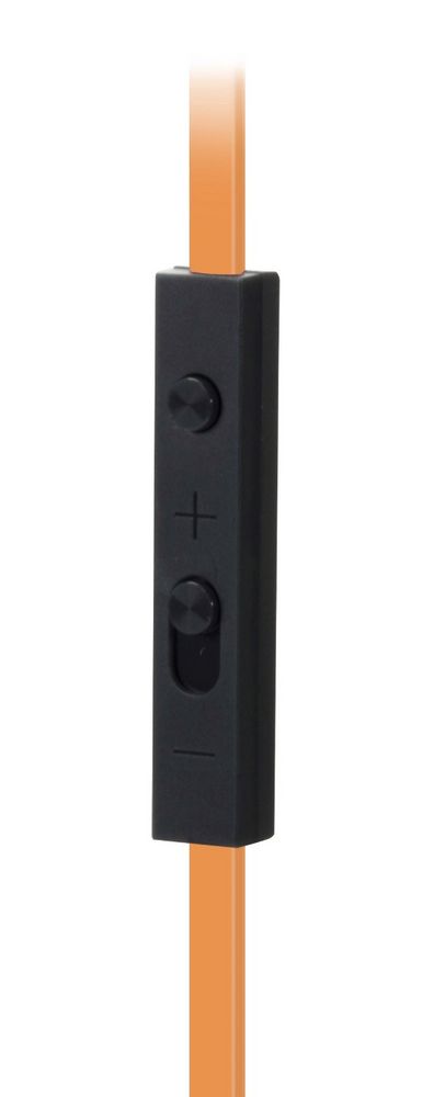 iLuv iEP336ORGN Neon In-Ear Headphones/Earbuds (Orange/Black) Image 3