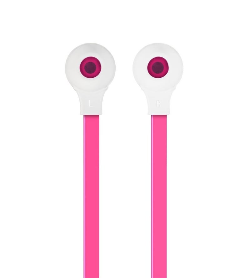 iLuv iEP336WPKN Neon In-Ear Headphones/Earbuds (Pink/White) Image 2