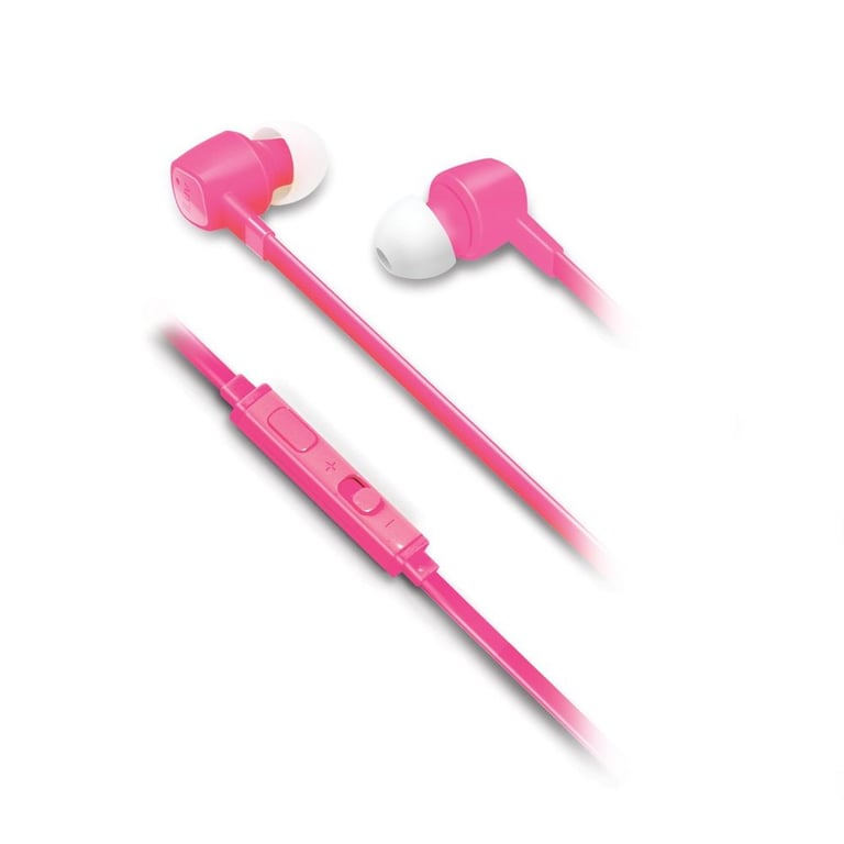 iLuv iEP386PNK JetTurbo Earphones/In-Ear Headphones with Remote (Pink) Image 1