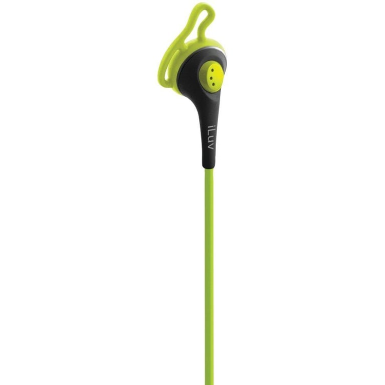 iLuv IEP414GRN FitActive In-Ear Headphones/Earphones (Green) Image 3