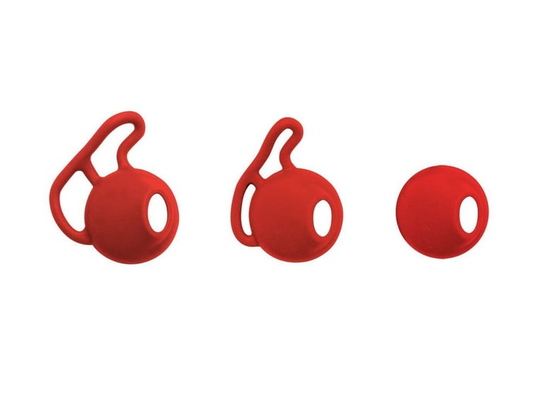 iLuv IEP414RED FitActive In-Ear Headphones/Earphones (Red) Image 4